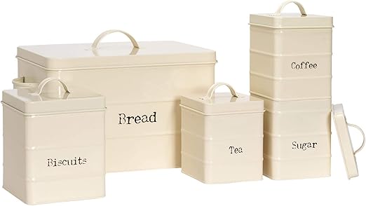 industrial tea and coffee canisters