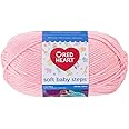 Red Heart Soft Baby Steps Yarn, Baby Pink (E746.9700)