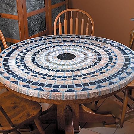 Amazon Com Mediterranean Stone Look Table Covers Patio Table Covers Garden Outdoor