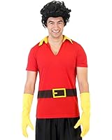 Beauty and the Beast Gaston Shirt Gloves and Wig