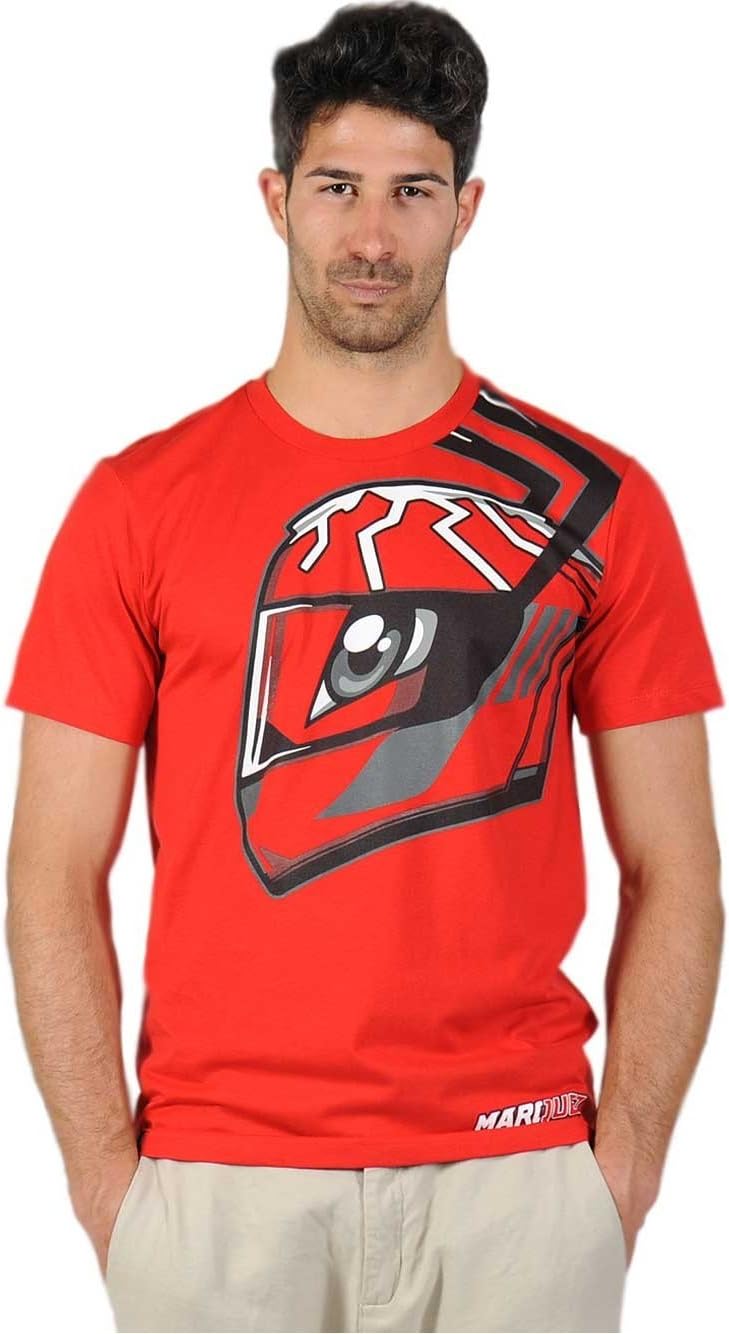 Marc Marquez T-Shirt The Ant Helmet, red