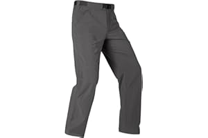 FREE SOLDIER Men's Outdoor Cargo Hiking Pants with Belt Lightweight Waterproof Quick Dry Tactical Pants Nylon Spandex