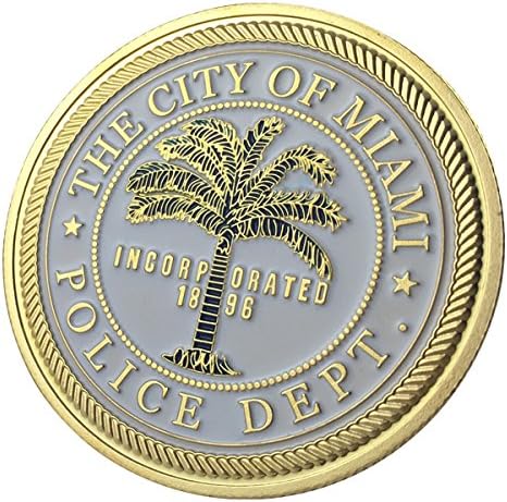 Miami Police Department / MPD G-P Challenge coin 1124#