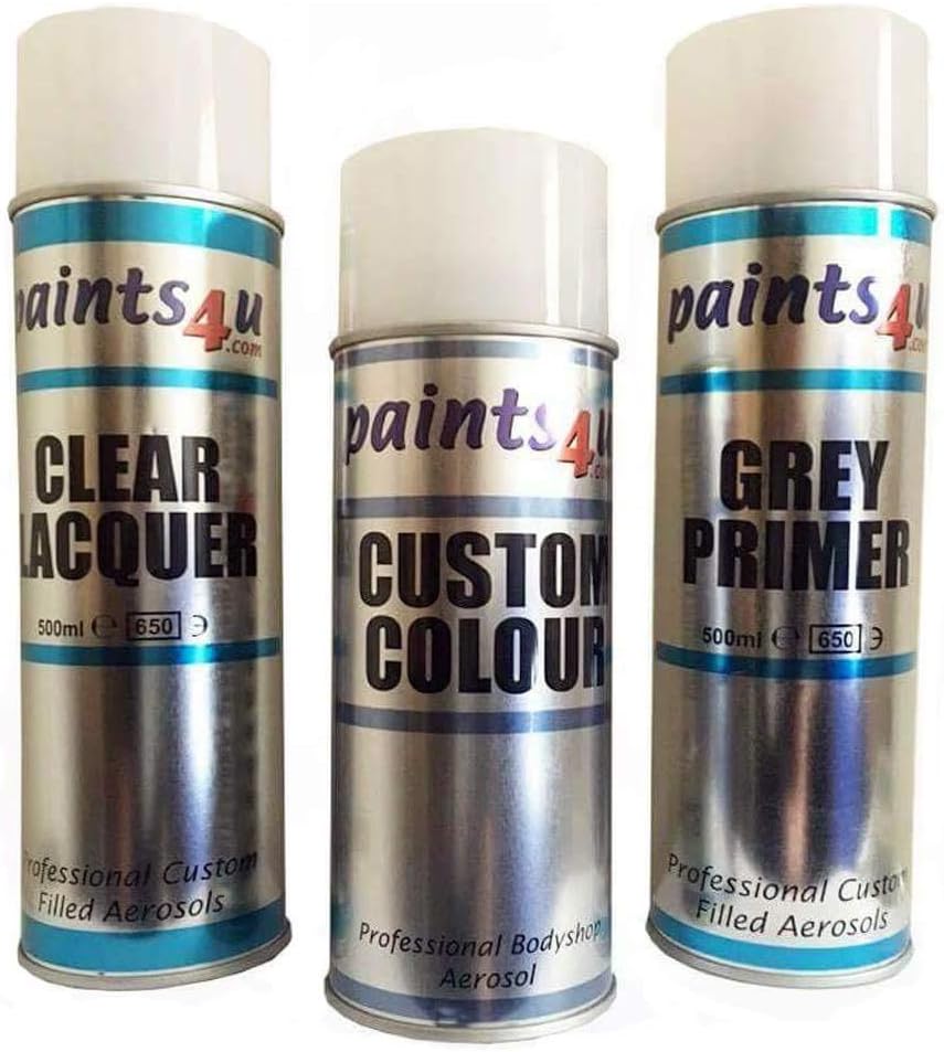 Paints4u HYUNDAI Full Basecoat Aerosol Repair Kit ELECTRIC BLUE FJ