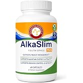 YOUTH SPACE AlkaSlim Plus Support Capsules, 60 Count | Advanced Wellness Formula for Daily Balance, Energy, Vitality and Active Lifestyle Support, 30-Day Supply