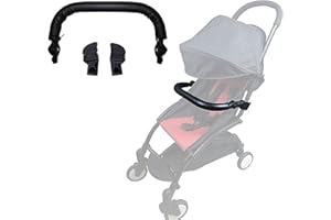 Stroller Handrail Handlebar Compatible with BBZ YOYO Stroller,Baby Yoya Stroller Adjustable Bumper Bar,Armrest,Safety Bar Crossbar Stroller Accessories LLUFO