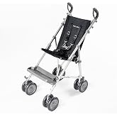 Maclaren Major Elite Disability Pushchair Black* The Original Special Needs Stroller Since 1972 * Adaptive Stroller for Older Children up to 110 lbs (50kg) * Lightweight Umbrella Fold