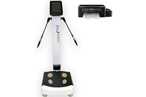LABFENG Professional Full Gym Body Scanner Health Monitoring Fat Analyzer Measurement Device Scanner Composition Analyzer Machine Monitors Instrument,Bluetooth/WiFi Sync,Real-Time Printing