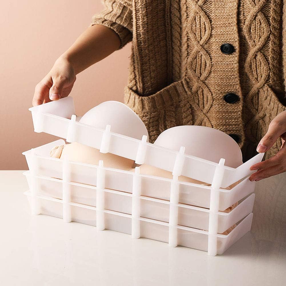 6 Packs Underwear Organizer Drawer Divider, Breathable Home
