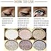 TF-Duan Makeup Glitter Eyeshadow Palette 6 Colors Cosmetics Shimmer Eye Shadow Pallete