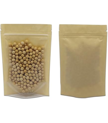 FireKylin 100 Pcs Brown Paper Bags with Window, 3.5 Sri Lanka FireKylin 100 Pcs Brown Paper Bags with Window, 3.5 Sri Lanka