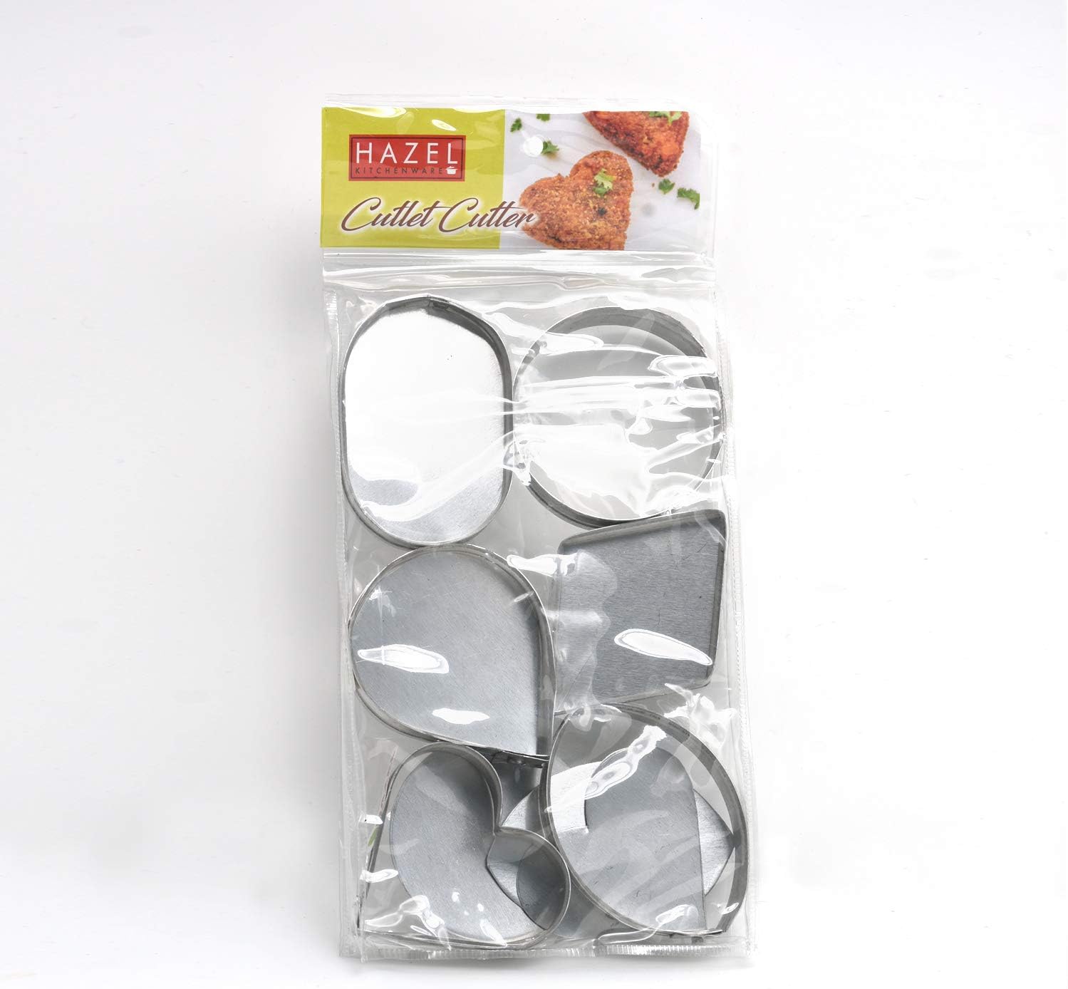 Hazel Aluminium Pattice Assorted Mould Small 6 Pc