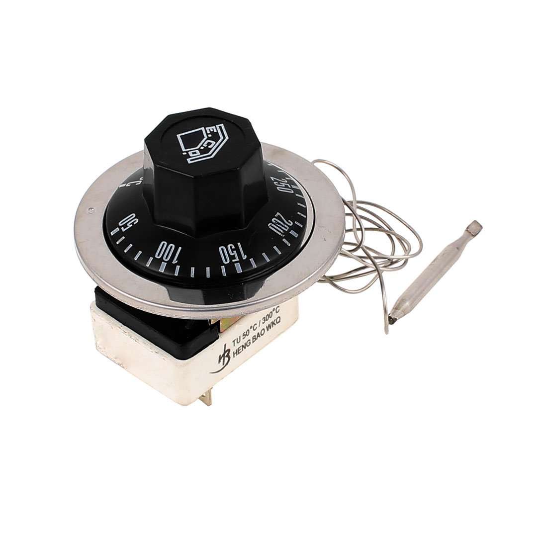 Sourcingmap 1NC 1NO AC 250 16A 50-300C Temperature Control Switch Thermostat for Oven Refrigerator