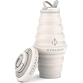HYDAWAY 25oz Collapsible Water Bottle - BPA-Free, Leakproof, Lightweight, and Space-Saving - Perfect for Hiking, Travel, and All-Day Hydration