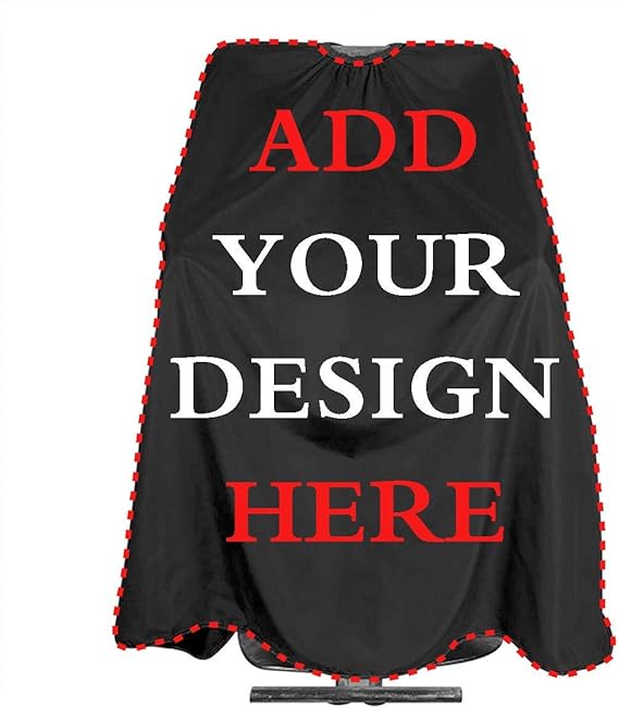 Custom Barber Cape,Personalized Salon Haircut Capes,Add