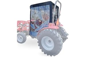 Berco, 40-Inch Soft Winter Cab for Compact Tractors – Universal Fit, Stay Dry and Protected, Includes Canvas and Universal Mo