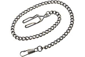 REALPOO Pocket Watch Chain Bracelet 14.7" (37.5 cm), Vintage Metal Alloy Pocket Watch Chain for Men/Ladies-Gold