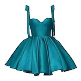 Homecoming Dress Satin Short Prom Dresses 2025