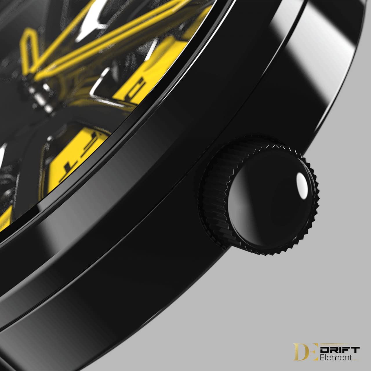 Car Rim Watch Custom Mua Performance GT Rim Watch Men - Sports car Men's Wristwatch in 3D ...