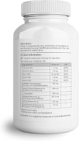 Hey Nutrition Theonia Ashwagandha Complex 9000mg KSM-66 60 Vegan Caps view 2