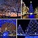 VMANOO Solar Outdoor String Christmas Lights 72Ft 200 LED 8 Modes Patio Lighting for Outside Yard Gazebo Party Wedding Tents Porch Xmas Garden Backyard Tree Decorations Indoor Balcony Decor Lights
