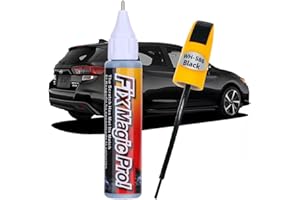 CTTMEOOB Black Touch Up Paint for Cars, Two-In-One Car Paint Scratch Repair Pen, Quick & Easy Solution to Repair Minor Automotive Scratches 0.4 fl oz.