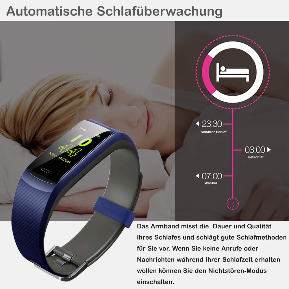 Willful Fitness Trackers Waterproof Ip68 Fitness Tracker Watch