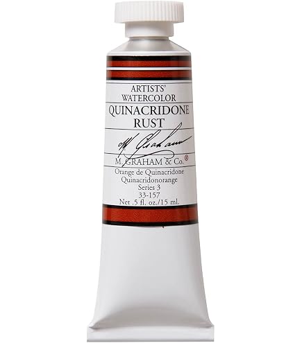 M. Graham Nickel Quinacridone Gold Oil Paint - 1.25oz Artist Quality Walnut Oil Paint