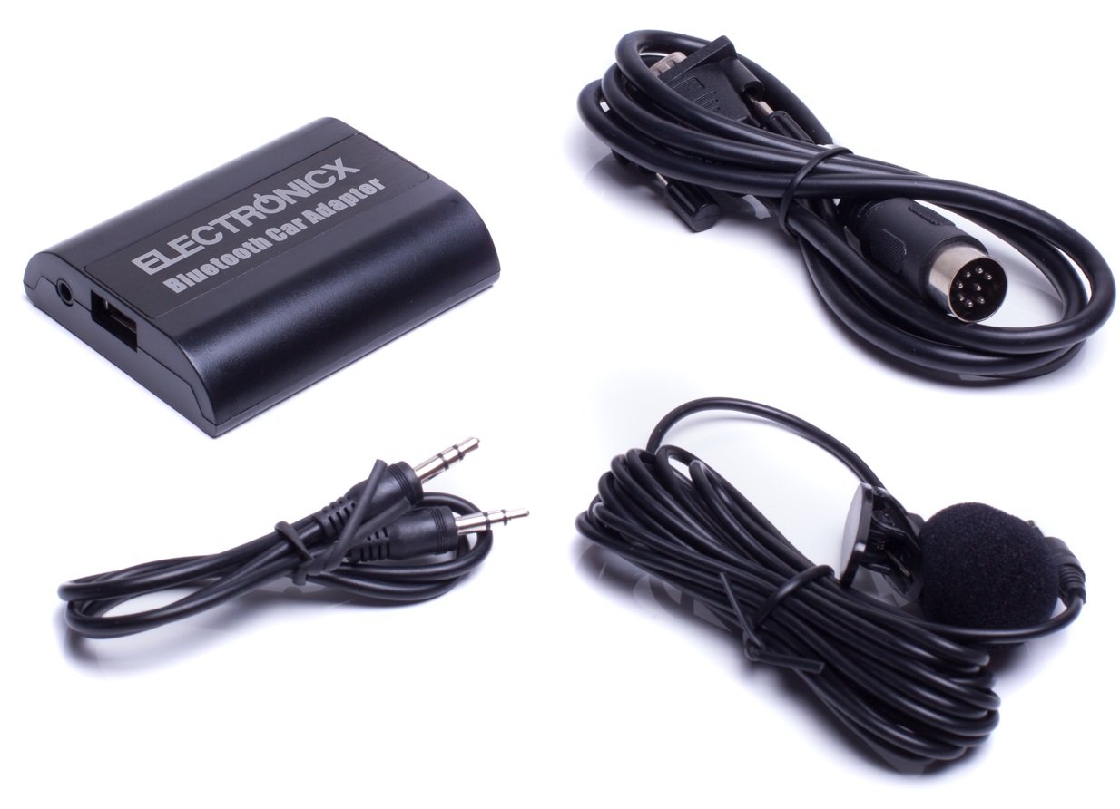 Electronicx Bluetooth hand-free car kit, Bluetooth Music-Streaming, AUX port for Hyundai Kia 8Pin