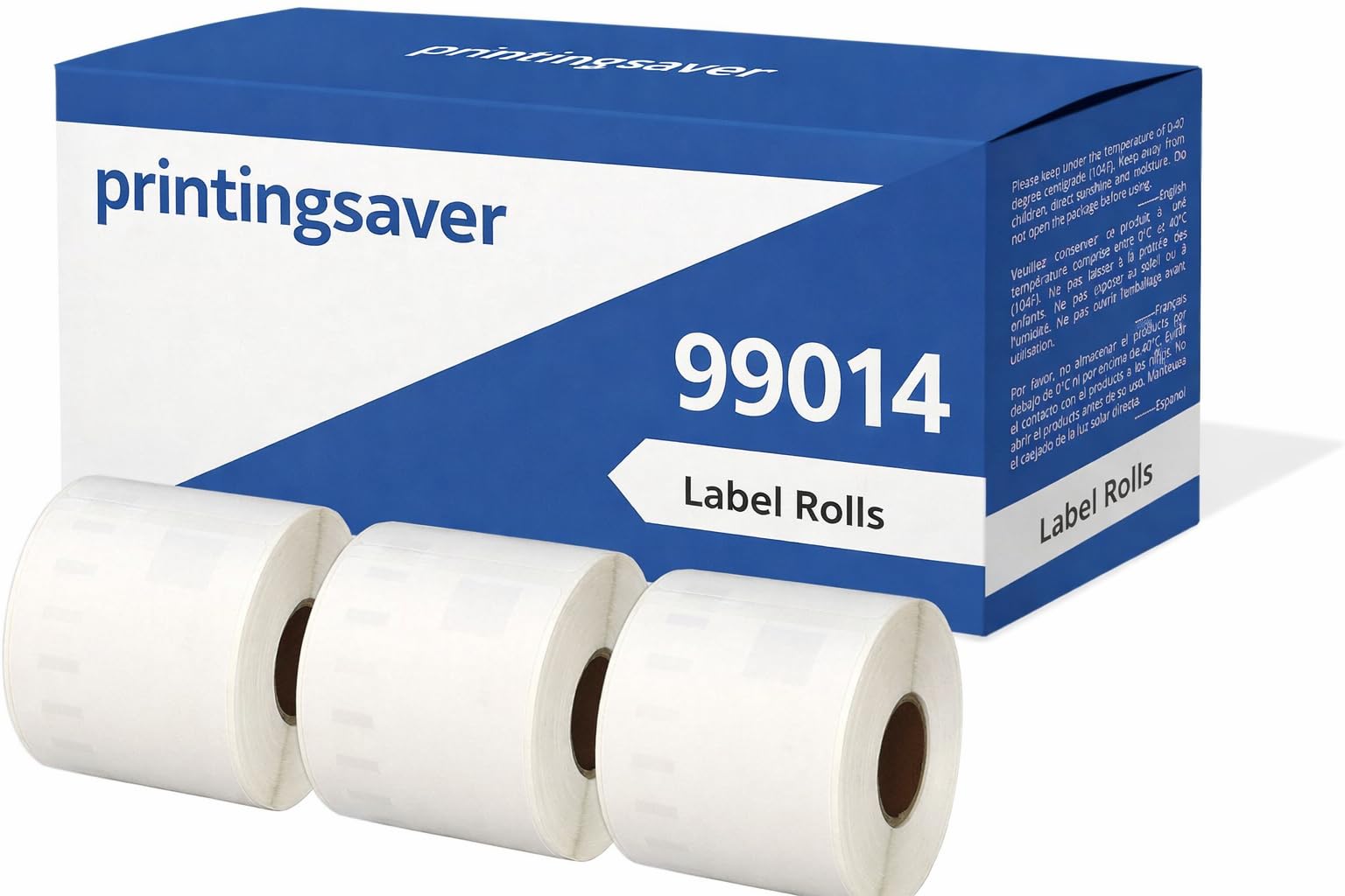 3 Compatible Rolls 99014 S0722430 54mm x 101mm Address Labels for LabelWriter 4XL 450 400 330 320 310 Twin Turbo Duo Seiko SLP 450 430 420 400 240 220 200 120 100 Pro Plus (220 Labels per Roll)