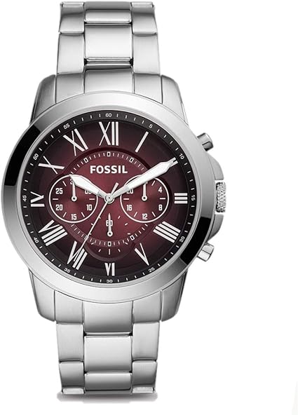 fossil grant chronographe