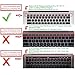 DHZ New Arrival Beautiful Seven Color Lake Keyboard Cover Silicone Skin for MacBook Air 13