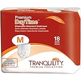 Tranquility Premium Daytime Disposable Absorbent Underwear (DAU) - Medium - 18 ct