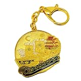 Feng Shui 2019 Wealth Ship Amulet Keychain W3703