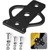 Xprite ATV/UTV 3-Way Hitch Adapter, 3500 lbs Steel Hitch Mount with Bolt | 3 Mounting Options, Heavy Duty Trailer Hitch Attachments for ATV UTV Lawn Mowers Golf Carts Garden Flat Towing
