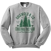 Griswold and Co Christmas Trees Sweatshirt Unisex