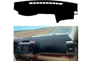 IIKSDII Dashboard Cover Mat for to-yota Prado Lexus GX470 J120 2003-2009 Accessories Dash Cover Dash Mat Sunshade Glare UV Rays Protector