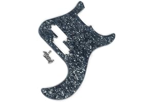 11 Hole Bass Pickguard Reolacement 3 Ply Scratch Plate Pickguard for 4 String Accessory