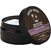 Hemp Seed Skin Butter - 8 oz. - Total Body Moisturizer - Hemp Seed Oil, Jojoba Oil, Shea Butter - Vegan & Cruelty Free