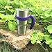 Handle for YETI Cup 30 oz RTIC SIC and Other 30 oz Tumblers. ChillOut Life Handle for Yeti Stainless Steel Tumbler BPA-free.(Sky Blue Handle Only) (Old Purple)