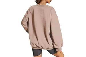 onlylan Cloud Oversized Sweatshirt For Women Crewneck Pullover 2024 Fall Fashion Clothes Crew Neck Hoodies Sweaters