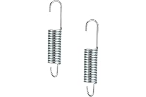 CHAR YONG 3-5/8 inch Replacement Recliner Chair Mechanism Furniture Tension Springs Long Neck Style- Long Neck Hook Style-Recliner Replacement Parts (2 Pack)