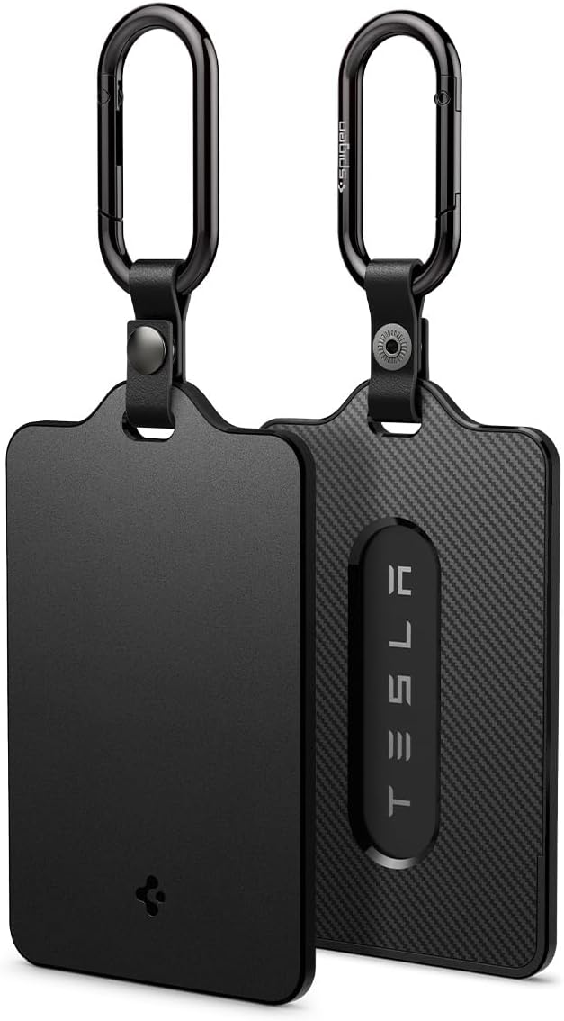 Spigen 2-Pack Tesla Key Card Holder Case Carbon Edition