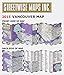 Streetwise Vancouver Map - Laminated City Center Street Map of Vancouver, Canada