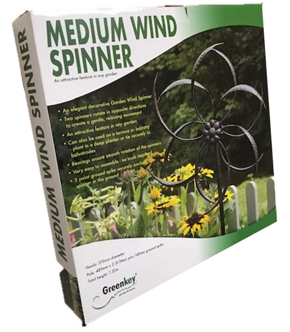 Greenkey Medium Garden Wind Spinner, 580