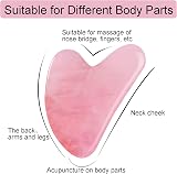 Lamkrtlp Gua Sha Tool for Face, Neck & Body - Pink Jawline Sculpting view 4