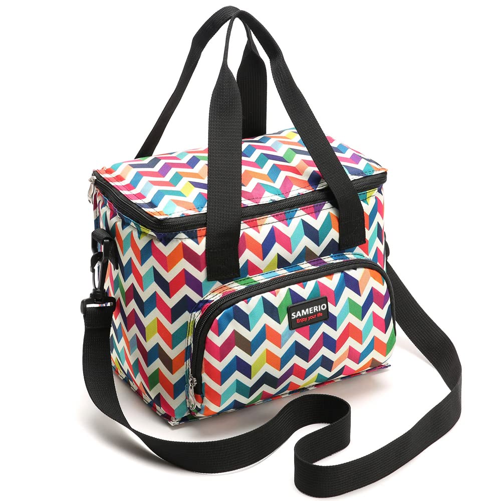 Lunch Bags for Women Insulated Lunch Box for Girls Adults Student Cooler Lunch Tote Bag for School Office Work Picnic Outdoor Activities