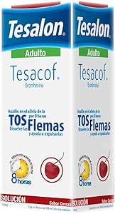 Tesalon Tesacof Jarabe para la tos Adultos, Solución 160 mg, Frasco con ...