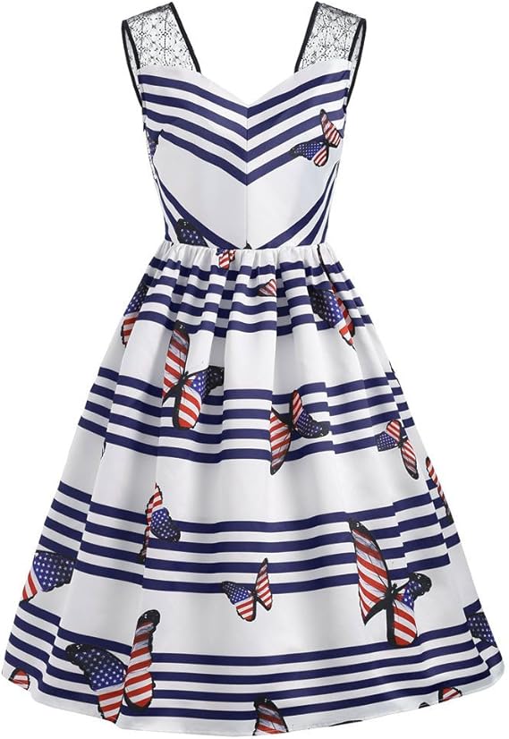 Amazon ワンピース ドレス スカート レディース 花柄 レース Aライン ノースリーブ オシャレ 二次会 通勤 謝恩会 披露宴 結婚式 パーティー デート きれい 上品 春 夏 安い 大きいサイズ S 3xl ワンピース チュニック 通販