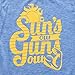 Greenafter Toddler Boys Sun's Out Guns Out Tank Top Sleeevless T Shirt (3T, Blue)